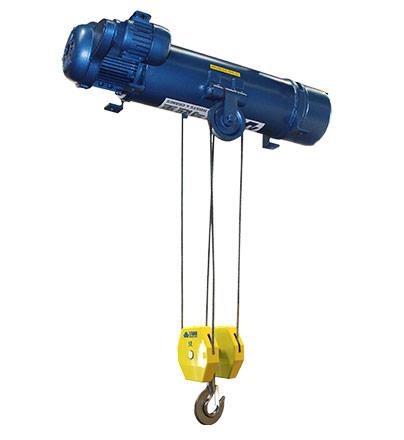 Electric hoist for stone yard