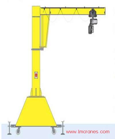 360度旋转悬臂吊外形尺寸