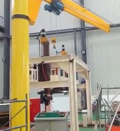 360 Degree Pillar Type Rotary Boom Crane