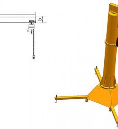 移动式旋臂起重机